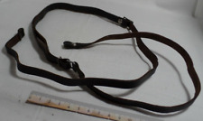 r Black Real CARL ZEISS Leather Neck Shoulder Strap for Vintage cameras 1332