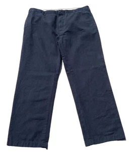 Nautica Dress Pants Mens 40x32.5 Blue Stripes Tailored Fit EX - Picture 1 of 2