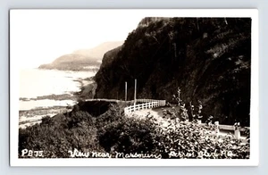 Postcard RPPC Quebec Marsouins Canada Highway Perron Landscape 1940s Unposted - Picture 1 of 2
