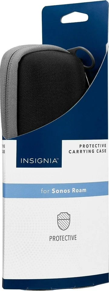 Insignia Carrying Case for Sonos Roam Portable Speaker NS-CSREVBK22 (Black)