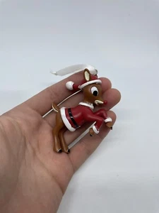 Punze RUDOLPH Das Rentier mit der roten Nase Christbaumschmuck NEUWERTIG - Bild 1 von 4