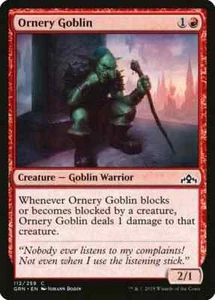 ORNERY GOBLIN X 4 N/M GUILDS OF RAVNICA MAGIC THE GATHERING - Picture 1 of 1