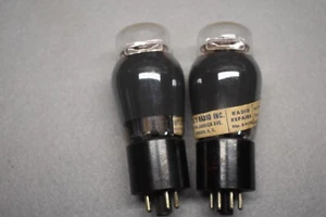 6F6G RCA Audio Receiver Pre-Amp Vacuum Tubes Tested Pair - Picture 1 of 5