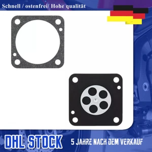 Vergaser Membran Satz SCHWARZ für Wacker BS42 BS45 BS50 BS52 BS60Y BS62Y BS65Y - Bild 1 von 7
