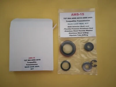 727 TF8 904 Torqueflite Shifter, Throttle , Dipstick, Stainless Washer & E-Clip - Image 1 of 4