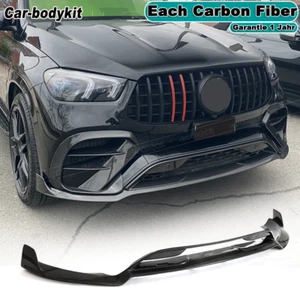 Für Mercedes V167 C167 GLE63 2021-2023 Carbon Frontlippe Front Spoiler Lippe - Picture 1 of 12