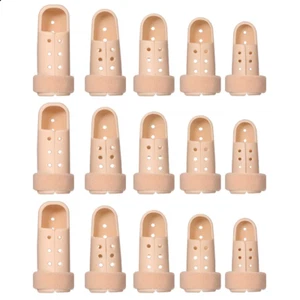 15 Pcs Finger Splint Brace, Mallet Finger Splints Pinky, Plastic Finger Protecto - Picture 1 of 7