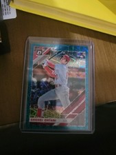 2019 Panini Donruss Optic Teal Velocity /35 #164 Shohei Ohtani