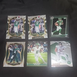 6 Rookie Card Jets Lot Elijah Moore Denzel Mims James Morgan Select Clearly - Picture 1 of 7