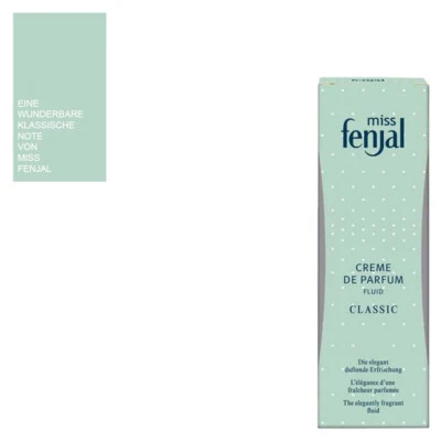 1x100ml Miss fenjal Creme de Parfum Fluid Classic Die elegante Duft-Erfrischung - Bild 1 von 4
