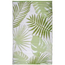 Esschert Design Tappeto da Esterno Foglie Tropicali Corsia Passatoia Zerbino
