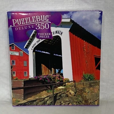 Bridgeton Bridge Puzzlebug Deluxe Jigsaw Puzzle 350 Pieces  20" X 12 " - Image 1 of 4