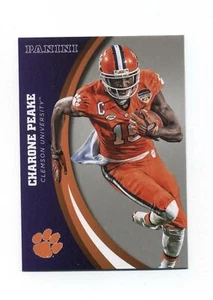 2016 Panini Clemson Tigers Charone Peake Silver Parallel - Picture 1 of 1