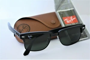 RayBan Black Frame Green 52mm Lens Sunglasses RB4190 - Picture 1 of 11
