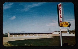 1950s Bel-Air Motel Highway 75 Schroeder Morris MB Canada Pembina Valley Co PC - Bild 1 von 1