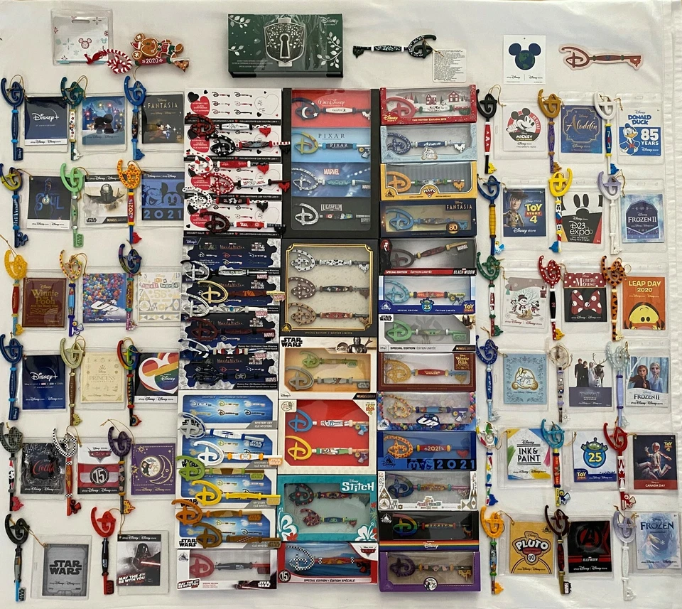 Disney Store Imagination Schlüssel Auswahl Sammelschlüssel Collectible Key Cle - Bild 1 von 1