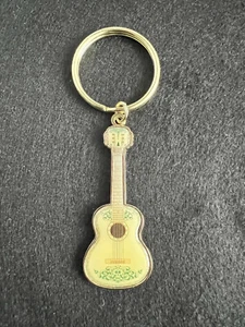 Disney Movie Club Coco Guitar Keychain Keyring Key Chain NEW - Picture 1 of 4