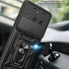 For OPPO HONOR Xiaomi Moto CASE Shockproof Armor Slide Lens Camera Ring Cover