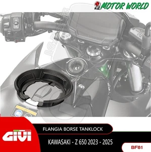 GIVI BF81 TANKLOCK FLANGIA BORSE SERBATOIO SPECIFICA KAWASAKI Z 650 2023 - 2025 - Imagen 1 de 1
