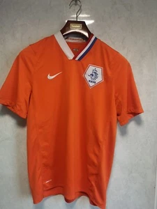 NETHERLANDS NIKE 08/10 HOME FOOTBALL SHIRT LARGE Orange - Picture 1 of 7