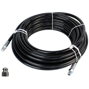 Schieffer 1/4" x 200' 4400 PSI Thermoplastic Sewer Jetter Hose & 12.0 Nozzle - Picture 1 of 6