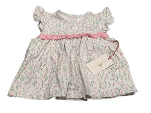 Cecil & Lou 2T Toddler Girl White Pink Floral Dress Spring Summer - Picture 1 of 5