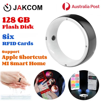 JAKCOM R5 Call Smart Ring GPS NFC Waterproof Fitness Health Tracker Bluetooth AU