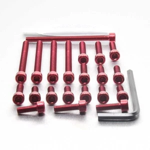 Kit Visserie moteur XJ350 Race Spec Rouge - Picture 1 of 1