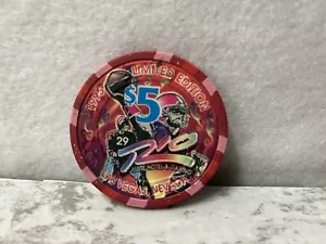 LAS VEGAS RIO **CALCIO 1995 ** $5 EDIZIONE LIMITATA CASINO CHIP - Foto 1 di 2