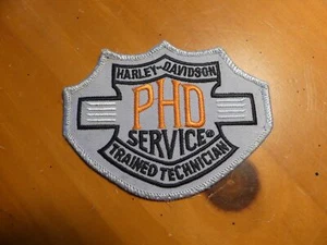 Harley Davidson Patch PHD Service Trained Technician - Picture 1 of 2