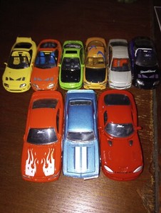 Racing Champions The Fast And The Furious Lot 1:64 Diecast Cars Vintage 