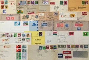 Svizzera - 1903/1975 - Lotto di 25 documenti postali - Imagen 1 de 1