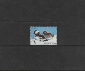State Hunting/Fishing Revenues: WI - 1979 Waterfowl (Duck) Stamp WI #2; Used - Picture 1 of 1