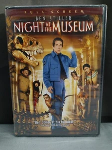 "Night at The Museum" DVD Full Screen - Ben Stiller, Robin Williams - Sealed - Picture 1 of 3