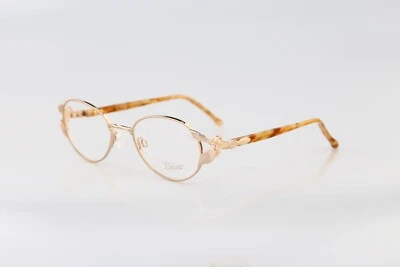 Diva 5074 74, Monturas de gafas redondas vintage años 90 tortuga y oro para mujer Nuevo de Lote Antiguo Foto 1 de 4