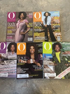 Lot of 5 Vintage The Oprah Magazine 2004/2008 - Image 1 of 4