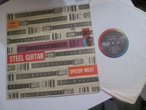 Speedy West Steel Guitar, 1960 LP 1ST PRESS CAPTIOL LOGO ON LEFT Vinyl Excellent - Picture 1 of 4