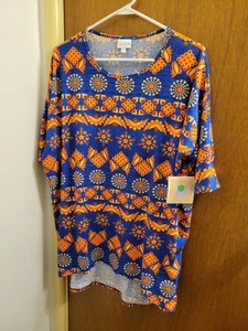 LuLaRoe Irma Medium m Top NWT brand new Blouse Shirt - Picture 1 of 19