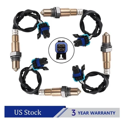 4 peças sensor de oxigênio upstream + downstream para 2012-2017 Chevrolet Traverse V6 3.6L - Imagem 1 de 4