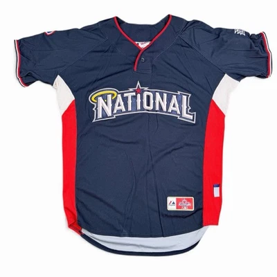Camiseta Majestic MLB 2010 Liga Nacional All Star Phillies Chase Utley Talla M Foto 1 de 4