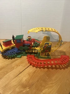 Vintage 1980's Deluxe Tumbling Funny Train Set READ - Picture 1 of 10