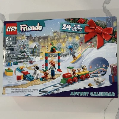 NEW Lego 41758 Friends Advent Calendar Building Set Ages 6+ 231 Pieces - Image 1 of 2