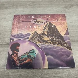 Herbie Hancock Thrust Album 33 RPM Vinyl PC 32965 - Foto 1 di 5