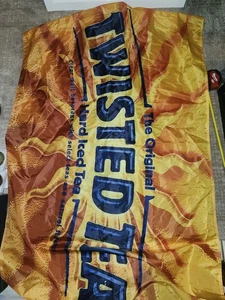 Twisted Tea Banner Flag Hard Iced Tea Alcohol Bar Liquor Store Ad Irish Pub 3x5 - Picture 1 of 4