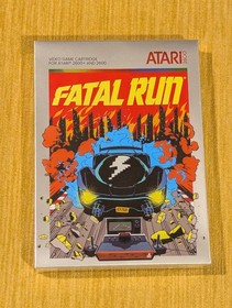 FATAL RUN - Atari 2600 7800 videogame Limited Edition Brand New in BOX!!!