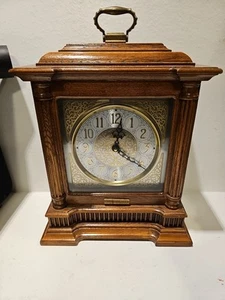 HOWARD MILLER 635-125 Akron Mantel Clock Quartz New Triple Harmonic Movement. N2 - Picture 1 of 14