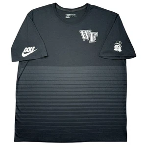 Nike Wake Forest Golf TEAM ISSUED Demon Deacons Gold Men’s t-shirt size 2XL - Picture 1 of 8