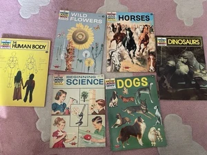 1960s THE HOW & WHY SCIENCE ACTIVITY BOOKS UGC LOT OF 6 WONDER BOOKS INC VTG - Picture 1 of 23