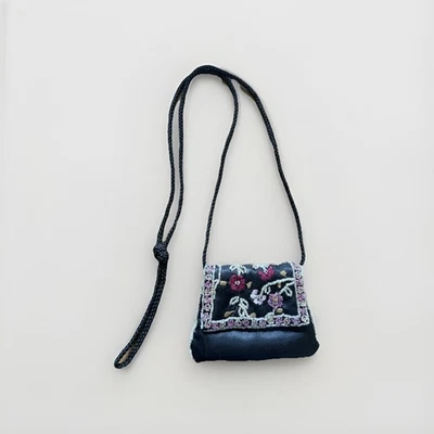 Kathie Lee Extra Small Beaded Coin Purse With Button Snap Closure - Image 1 of 4