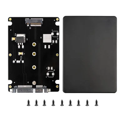 Multi-Size M.2 to SATA 3.0 Enclosure 2230/2242/2260/2280 SSD 6Gbps Converter Kit - Image 1 of 4
